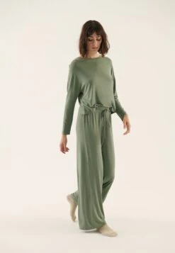 Anna Field Wide Leg - Pijama - Khaki -Anna Field b0582ddda7cb423eabcd79a9b5e373dc