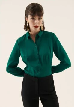 Anna Field Camisa - Dark Green -Anna Field b3062cbb0bfa402386ca74a4e841ed5a