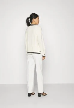 Anna Field Chaqueta De Punto - White/Black -Anna Field b3573ce39b624ebdabaf4c06f45e16d0