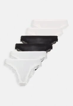 Anna Field 7 Pack - Tanga - Pink/Black/Beige -Anna Field b3cd3b8c16db46b4bbef2822a9bd8de3