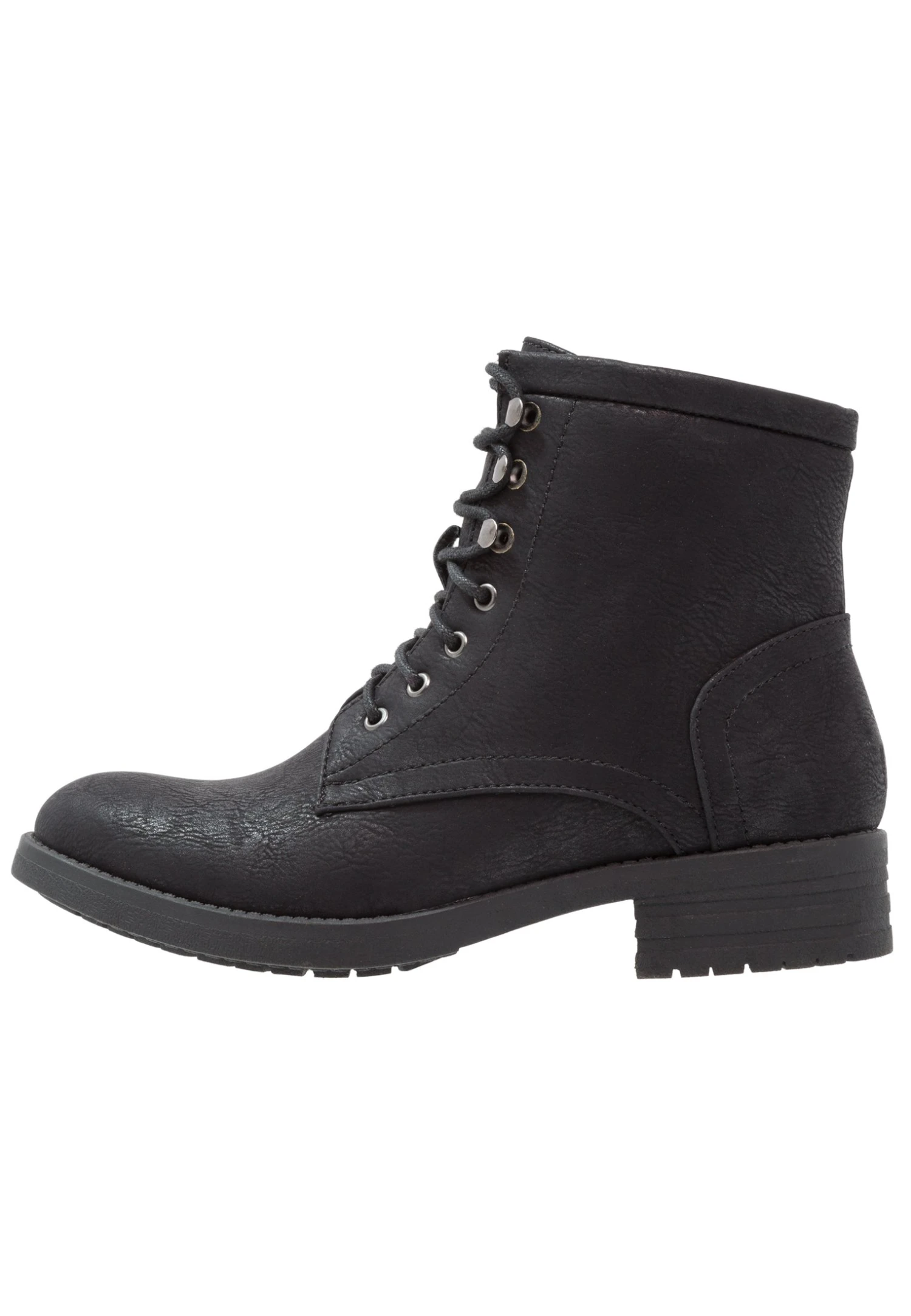 Anna Field Winter Boot - Botines Con Cordones - Black 4 Anna Field Winter Boot - Botines Con Cordones - Black - Imagen 2