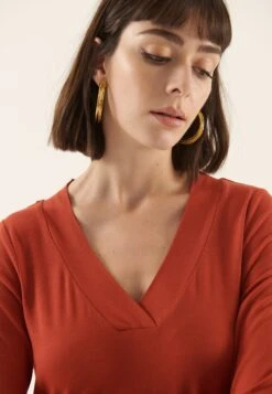 Anna Field 2 Pack - Camiseta De Manga Larga - Red/Black -Anna Field b9861587091f417cb102367e5eb1f81f