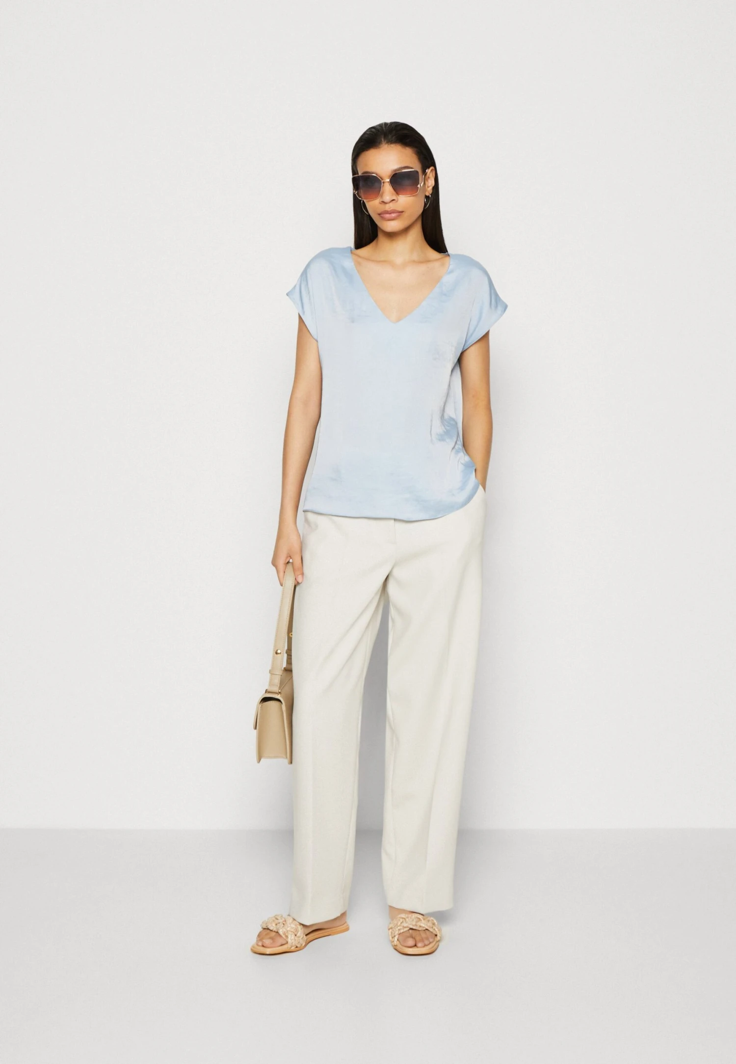 Anna Field Camiseta Básica - Light Blue 4 Anna Field Camiseta Básica - Light Blue - Imagen 2