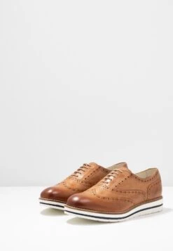 Anna Field Leather - Zapatos Con Cordones - Cognac -Anna Field c63208e013b947dc987ae4c00b94aaef