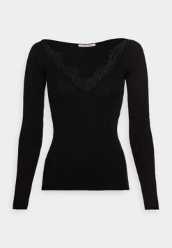 Anna Field Lace - Jersey De Punto - Black