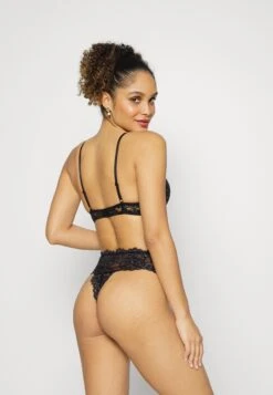 Anna Field 5Pp High Rise Lace Thong - Tanga - Black -Anna Field cc6ce3dcb90042069d6fa0a1614ccbd7