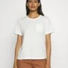 Anna Field Camiseta Básica - Off White -Anna Field cd85eabe1b20407c9a639de9c0d3c213