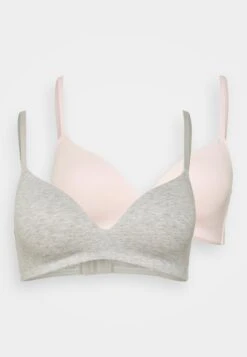 Anna Field 2 Pack - Sujetador Básico - 402 - Pink_102 - Grey -Anna Field d1361cdb4d9d4131a792a6d0324c7d86