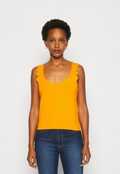 Anna Field Top - Orange