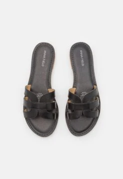 Anna Field Leather - Sandalias Planas - Black -Anna Field d30486489d7046d2a5a14b06aaacd5fe