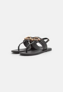 Anna Field Leather- Sandalias De Dedo - Black -Anna Field d88724056dfa418b964c1cc58ba2cdd9
