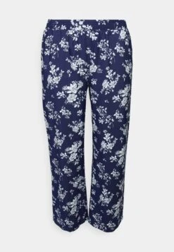 Wide Leg Pant - Pantalones - Dark Blue/Off-White -Anna Field dc0fa8b5179e41a6ae3a959081570733