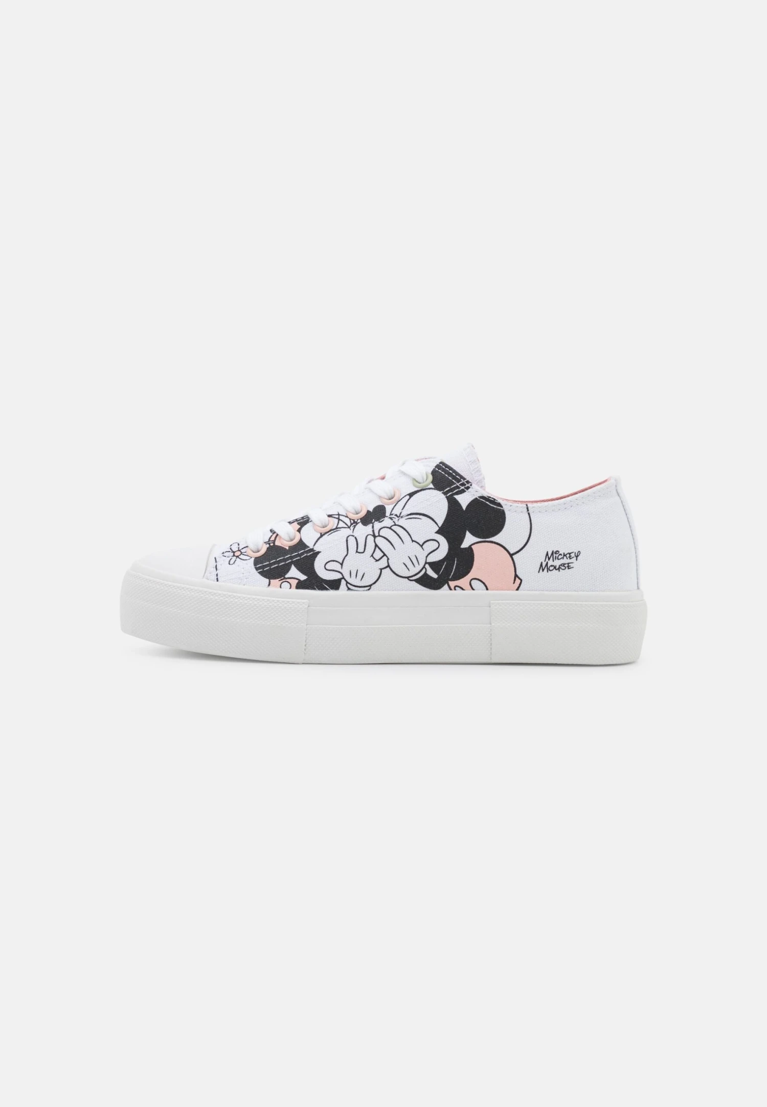 Anna Field Disney Mickey MouseLove - Zapatillas - White/Black 4 Anna Field Disney Mickey MouseLove - Zapatillas - White/Black - Imagen 2