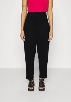 Stretch Trousers - Pantalones - Black