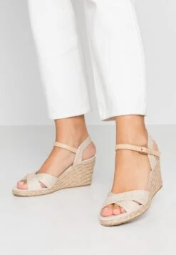Anna Field Sandalias De Cuña - Beige
