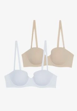Anna Field 2 Pack - Sujetador Sin Tirantes/Multiescote - White/Nude 10 Anna Field 2 Pack - Sujetador Sin Tirantes/Multiescote - White/Nude -Anna Field eb4e19987e224b63b692bf434e0c402f