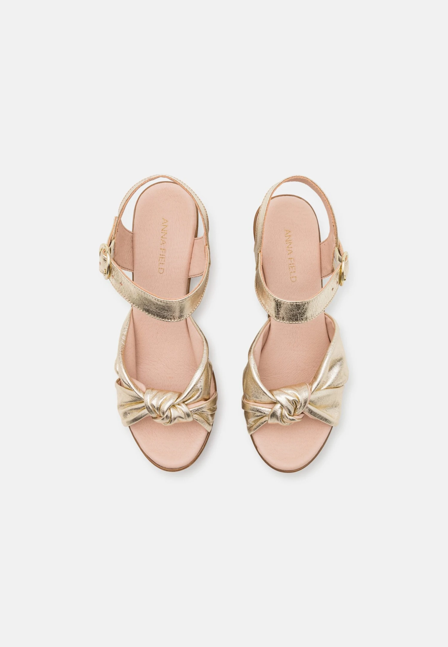 Anna Field Leather - Zuecos - Gold 8 Anna Field Leather - Zuecos - Gold - Imagen 6