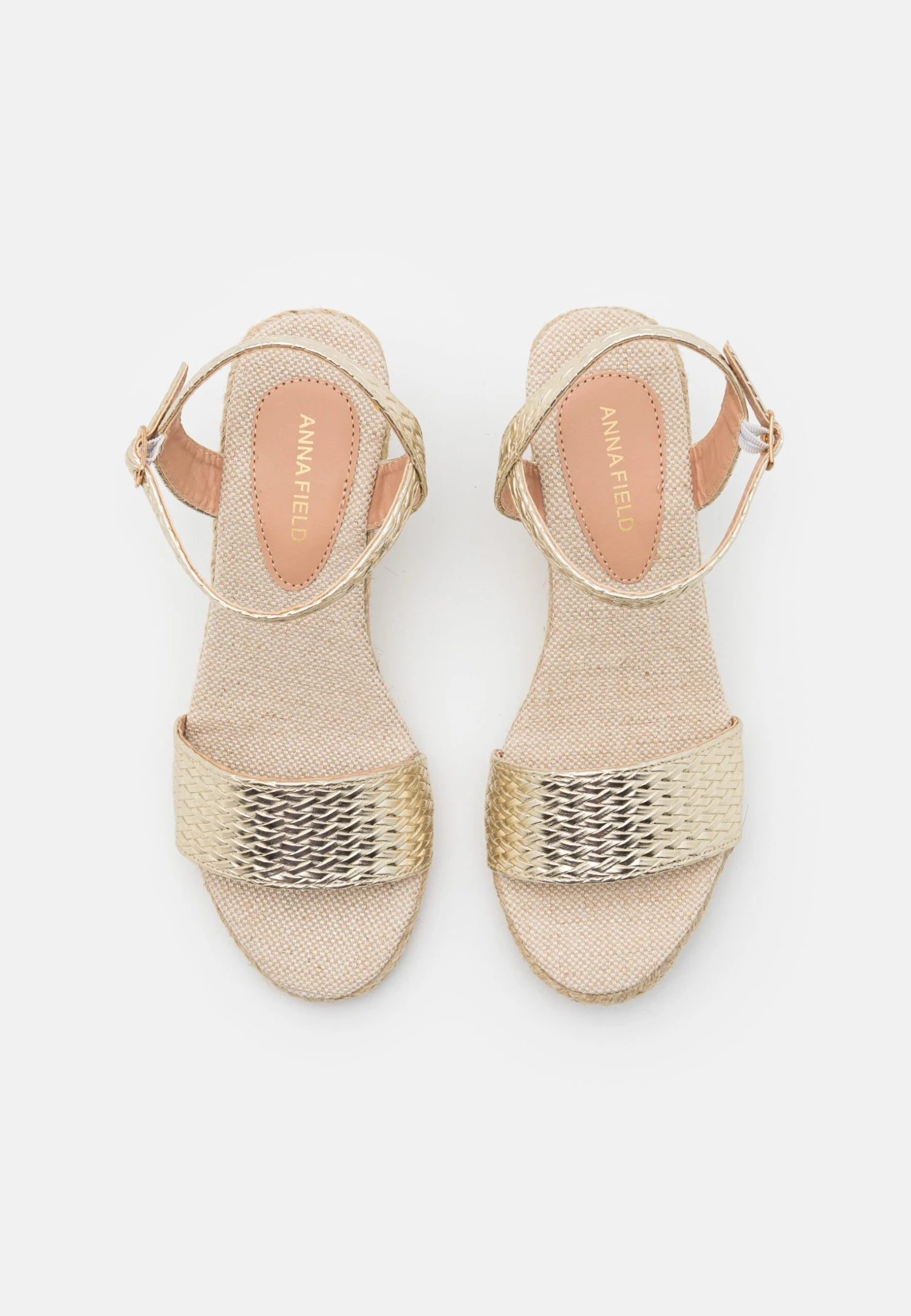 Anna Field Sandalias De Cuña - Gold 8 Anna Field Sandalias De Cuña - Gold - Imagen 6