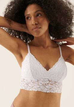 Anna Field 2 Pack - Sujetador Sin Aros - White/Black -Anna Field f1ac17817d0c4561a92f996849b58036