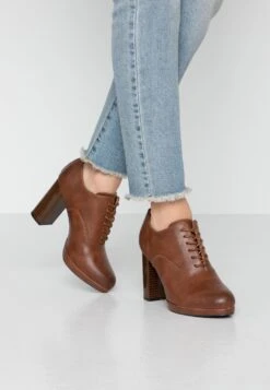 Anna Field Comfort - Botines De Tacón - Cognac