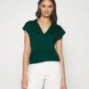 Anna Field Wrap Blouse- Blusa - Dark Green -Anna Field f8e3ed47a7c24418a1313eb52636c6a5