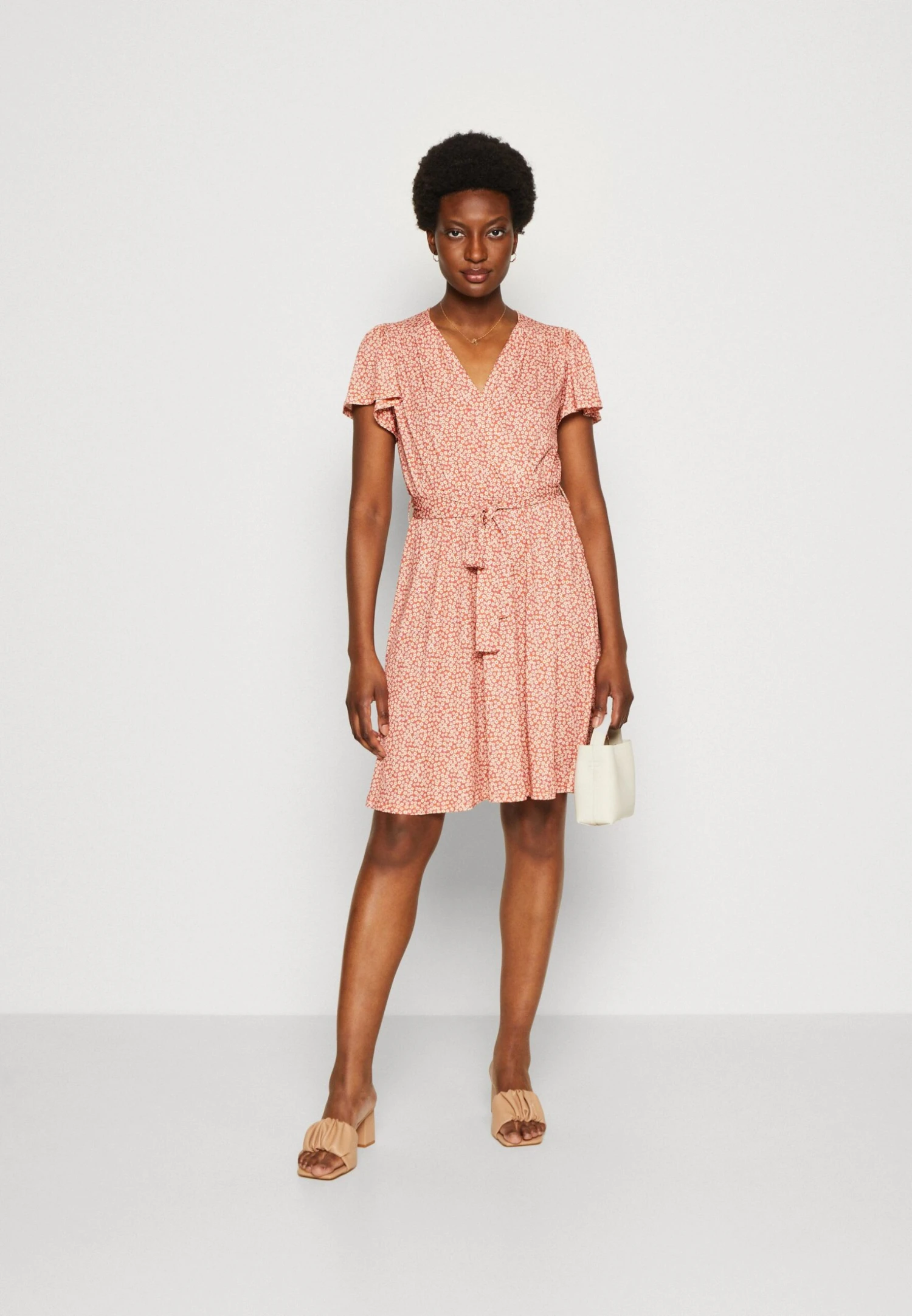 Anna Field Vestido Informal - Brown/White 7 Anna Field Vestido Informal - Brown/White - Imagen 5