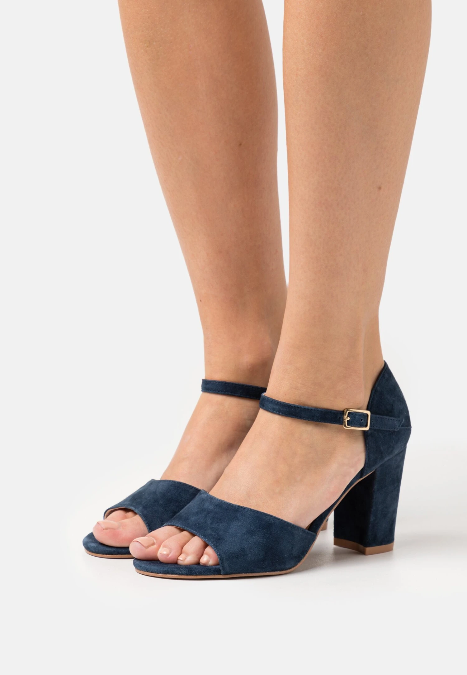Leather - Sandalias - Dark Blue 3 Leather - Sandalias - Dark Blue