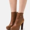 Anna Field Botines Con Plataforma - Cognac -Anna Field fcddbe251284486e810caea147c4e091