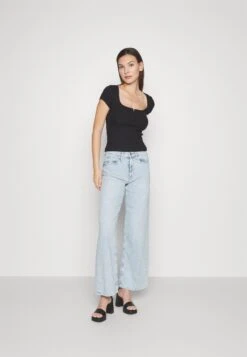 Anna Field Camiseta Básica - Black -Anna Field fe77c8a21fb24e6d854b434789f17b5f